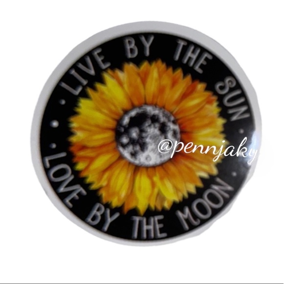 SUNFLOWER lovers sticker  for water bottles laptops cards crafts laptop - Picture 2 of 2